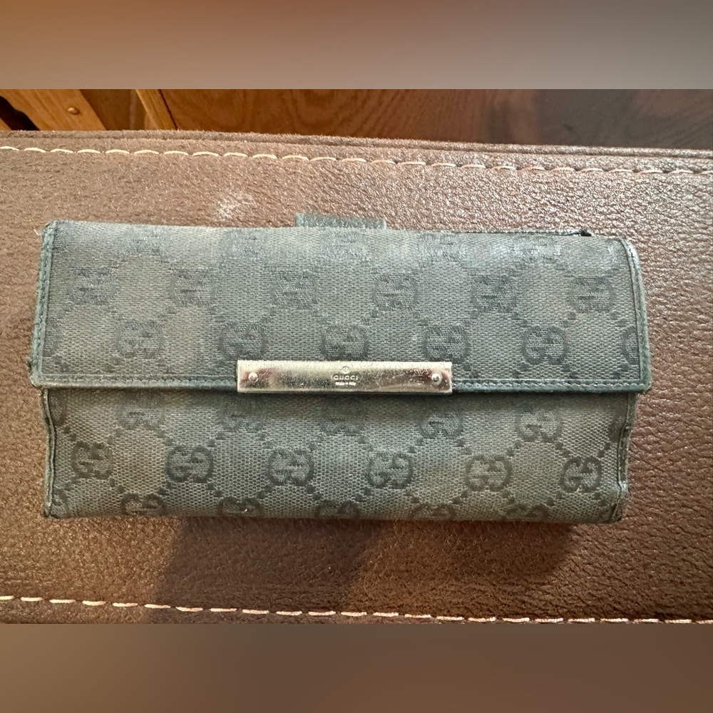Gucci Monogram Clutch